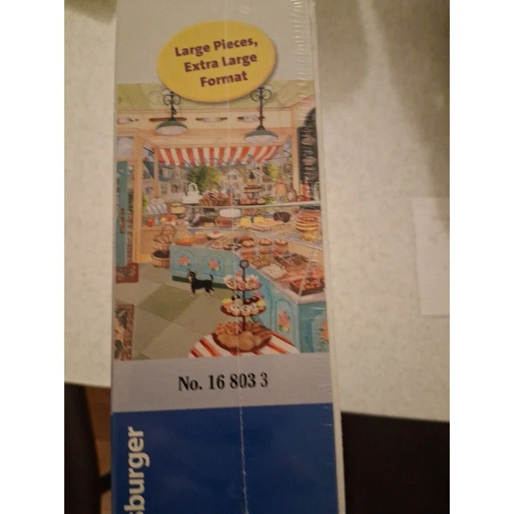 Ravensburger Puzzle;  Large Format Corner Bakery;  750 pcs  New